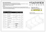 Safavieh Outdoor Guadeloupe CPT1008A Assembly