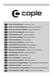 Caple C812C User Instructions
