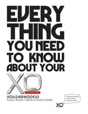 XO Appliance XOU24BWDDGO Manual
