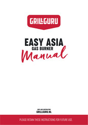 GRILL GURU EASY ASIA Manual