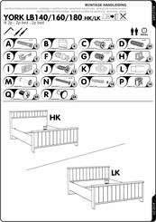 meubar YORK LB140 HK Assembly Instruction Manual