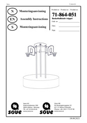 Sove 71-864-051 Assembly Instruction Manual