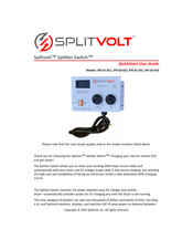 Splitvolt SPS 01-011 Quick Start User Manual