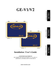 Genius GE-V2 Installation & User Manual