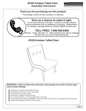 Μ-Dimension 1025 Assembly Instructions