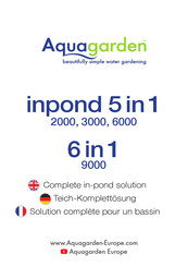 Aquagarden inpond 6000 Manual