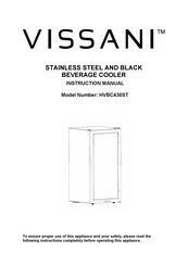 Vissani HVBC430ST Instruction Manual