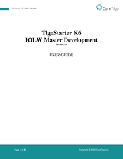CoreTigo TigoStarter K6 User Manual