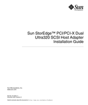Sun Microsystems StorEdge Installation Manual