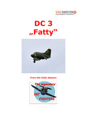 SCALE-PARKFLYER DC 3 Fatty Building Instructions