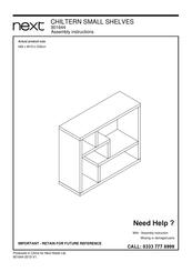 Next 901644 Assembly Instructions Manual