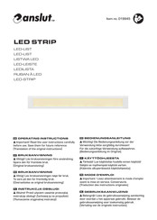 Ansult 019945 Operating Instructions Manual
