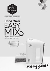 OBH Nordica Easy Mix 6789 Instructions For Use Manual
