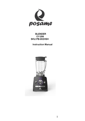 posame CY-206 Instruction Manual