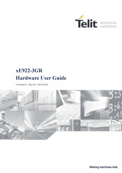 Telit Wireless Solutions E922-3GR Series Hardware User's Manual