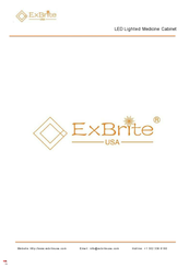ExBrite DHJSMC3630V3DK Series Installation And Operating Manual