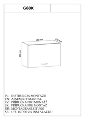 Baumax Prowansja G60K Assembly Manual