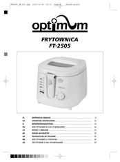 Optimum FT-2505 Operating Instructions Manual