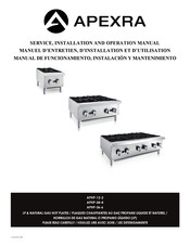 APEXRA APHP-24-4 Service, Installation And Operation Manual