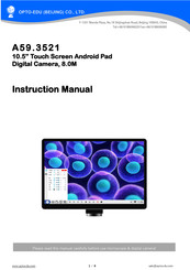 OPTO-EDU A59.3521 Instruction Manual