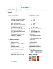 Giant Alarm System ESP-M2 Product Manual