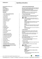 ebm-papst R3G900-AQ01-01 Operating Instructions Manual