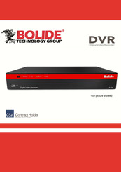 Bolide SVR9516H User Manual