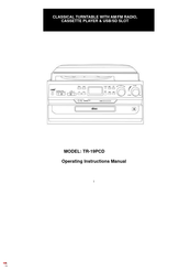 Dosound Electronics TR-19PCD Operating Instructions Manual