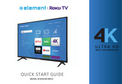 Element Roku TV E4SC5018RKU Quick Start Manual