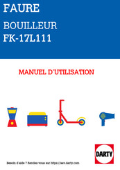 FAURE FK-17L41 User Manual