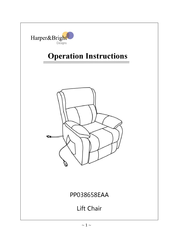 Harper&Bright Designs PP038658EAA Operation Instructions Manual