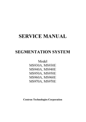 Centron Technologies MS950A Service Manual