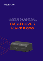 Peleman Hard Cover Maker 650 User Manual