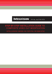 Mattel Electronics Intellivision 2609 NTSC Installation Manual