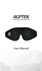 AGPtek 3D Massage Sleep Eyeshade User Manual