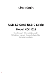 Choetech XCC-1028 User Manual