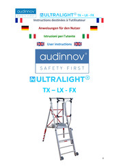 audinnov ULTRALIGHT FX 02 User Instructions
