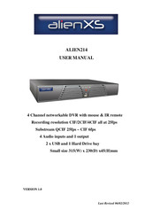 alienXS ALIEN214 User Manual