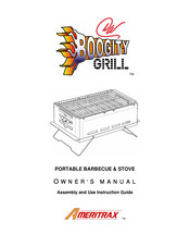Ameritrax D.W. Boogity Grill Professional Owner's Manual