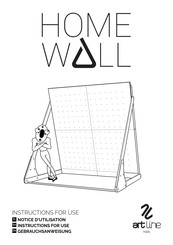 artline Holds HOME WALL Instructions For Use Manual