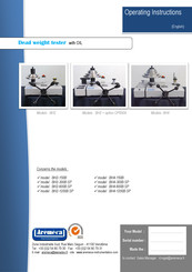 Aremeca BH2-600B SP Operating Instructions Manual