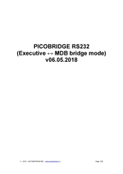 AUTOMATROM PICOBRIDGE RS232 Manual