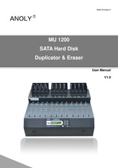 ANOLY MU 1200 User Manual