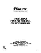 Hamer 525WT Operation Manual