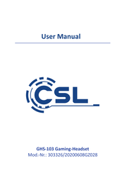 CSL 303326 User Manual