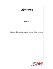 Axon Synapse ASV12 Technical Manual