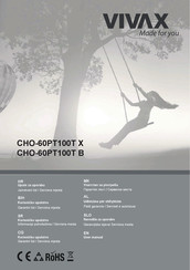 Vivax CHO-60PT100T X User Manual