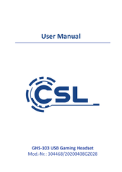 CSL 304468 User Manual