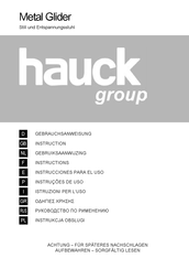 Hauck AUFBEWAHREN Instructions Manual