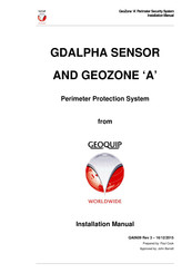 Geoquip GDALPHA Installation Manual
